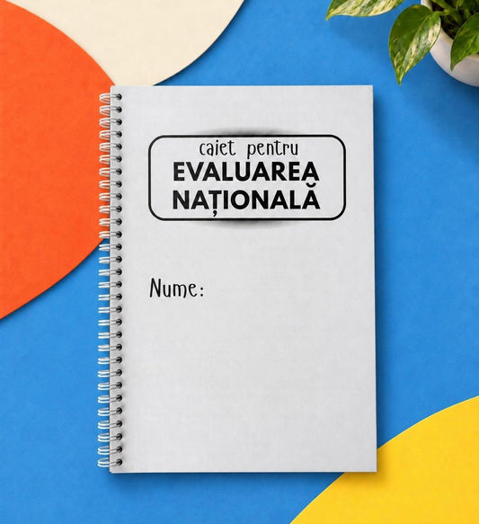 Caiet Evaluarea Națională 50 file (cu formule)