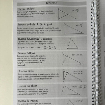 Caiet Evaluarea Națională 50 file (cu formule)