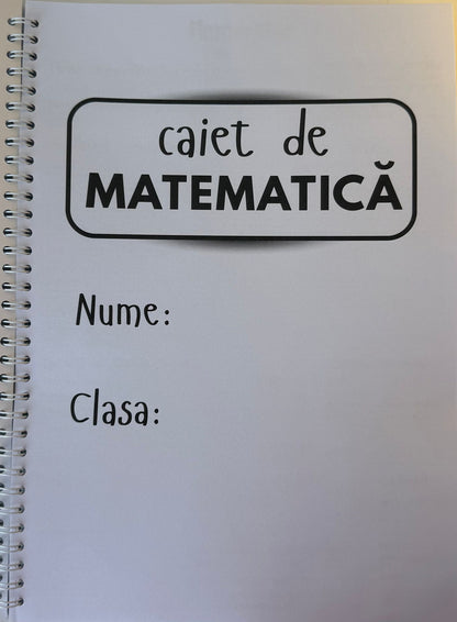 Caiet clasa a IX-a 50 file (cu formule)