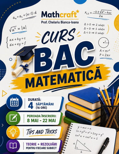 Curs BAC Matematică