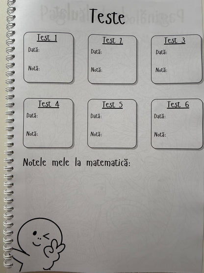 Caiet clasa a VIII-a 50 file (cu formule)