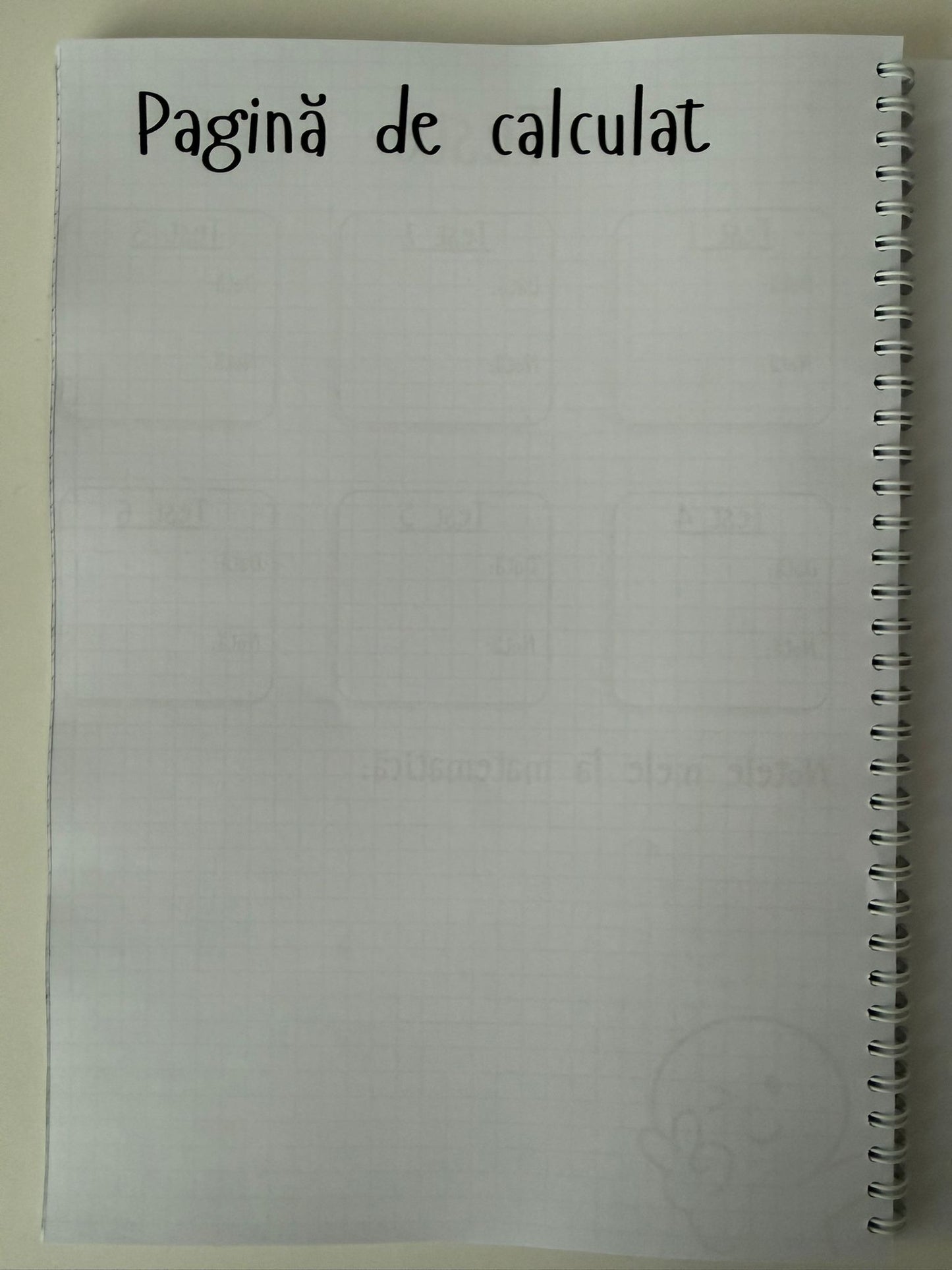 Caiet clasa a VIII-a 50 file (cu formule)